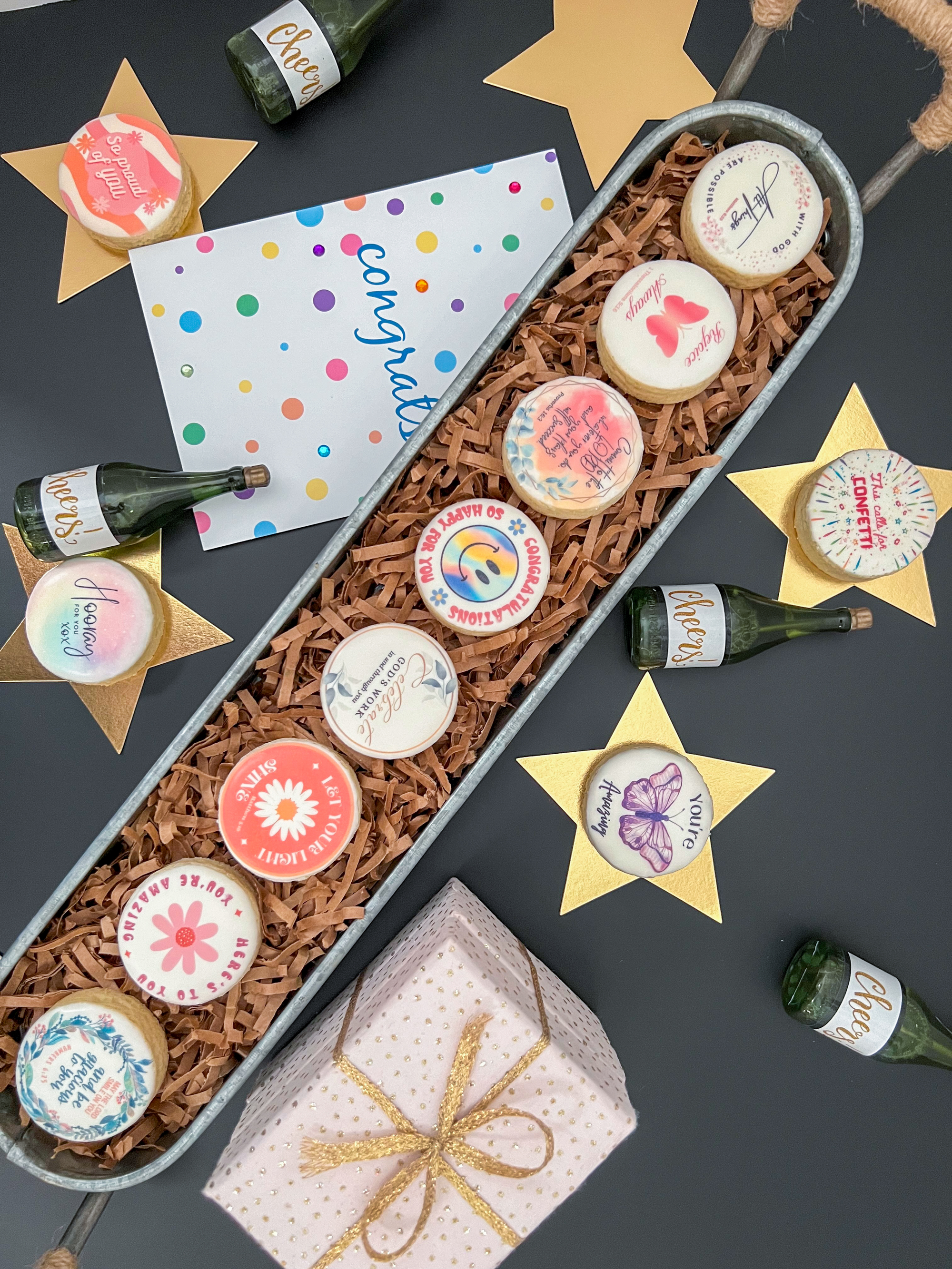 Congratulations Cookie Gift Box Collection