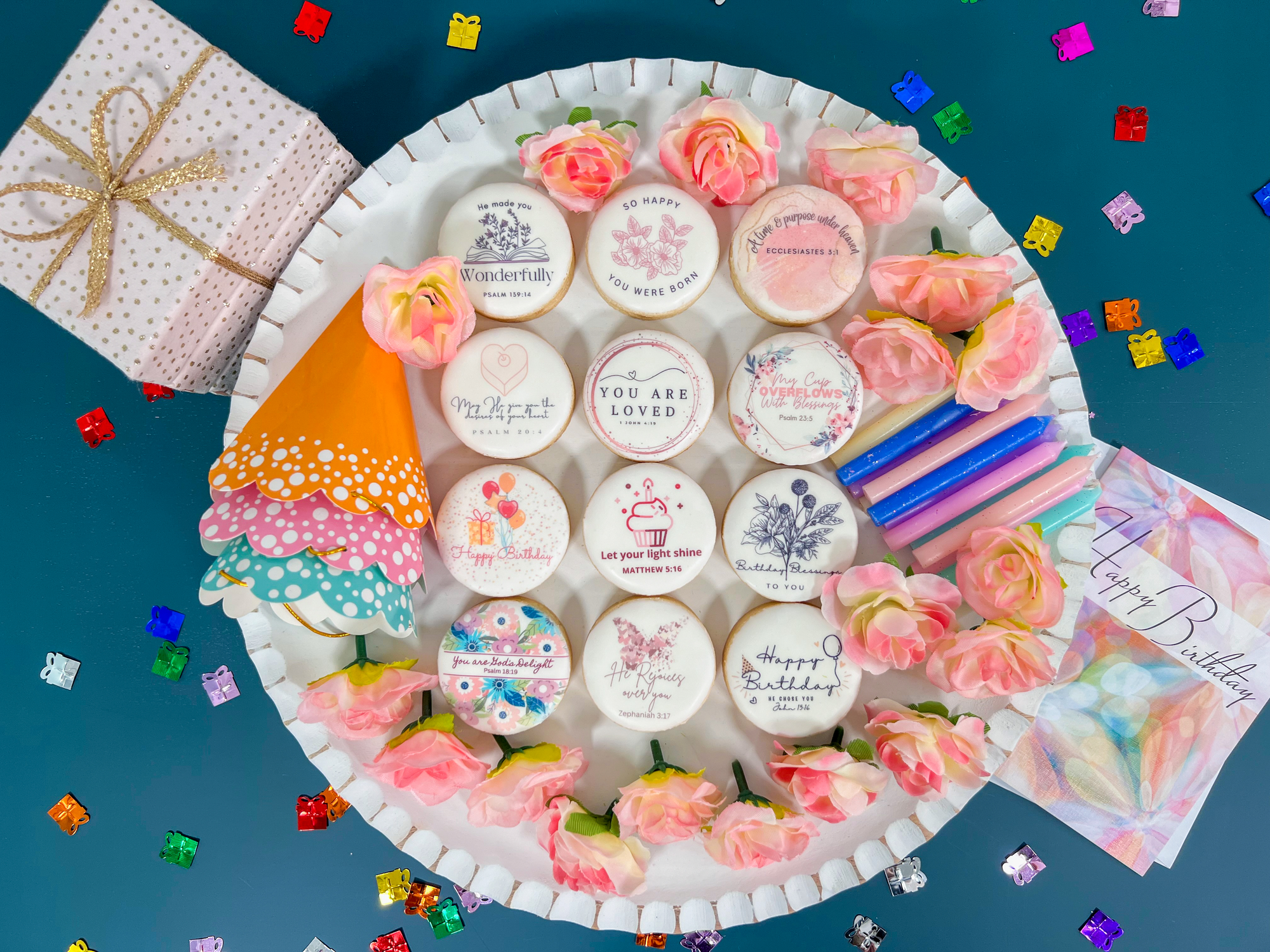 Birthday Celebration Cookie Gift Box Collection