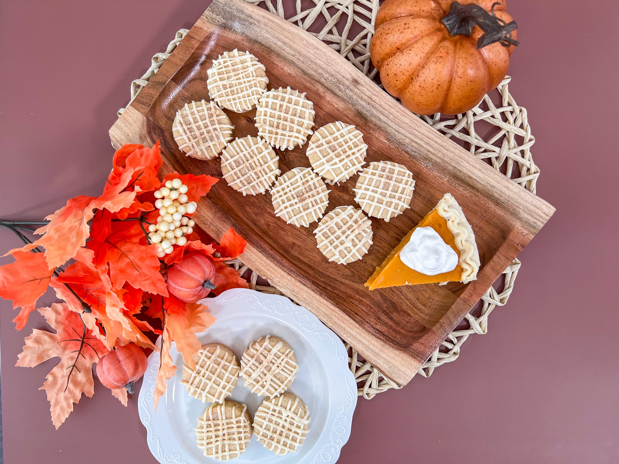 Cozy Pumpkin Spice Cookies Gift Box