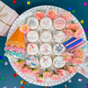 Birthday Celebration Cookie Gift Box - 12 Hand-Decorated Birthday Cookies