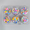 Birthday Sprinkle Celebration Cookies Gift Box - 6 Fun and Festive Treats for Every Occasion