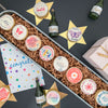 Congratulations Celebration Cookie Gift Box - 12 Hand-Decorated Congrats Cookies