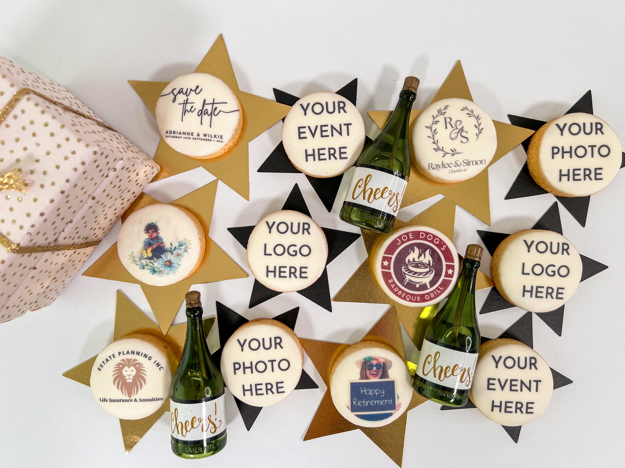 Custom Corporate Sugar Cookies Favors and Gifts