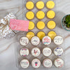 Heaven's Rainbow Cookie Gift Box -  Sprinkled Cookies