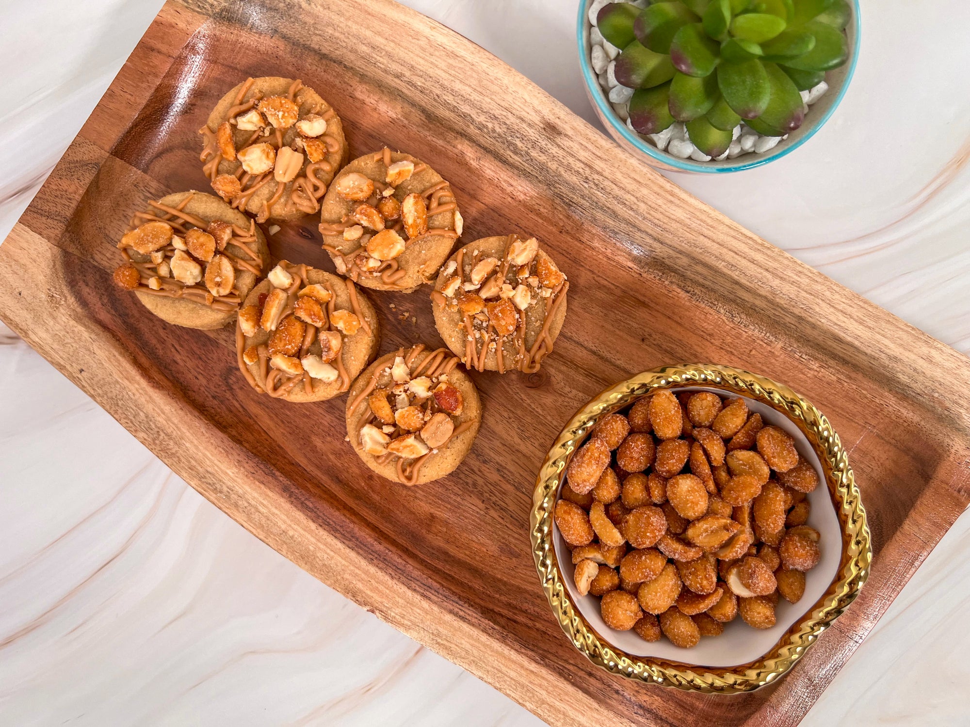 Peanut Butter Cookies Gift Box - The Classic Favorite for Every Occasion, 6 Cookies