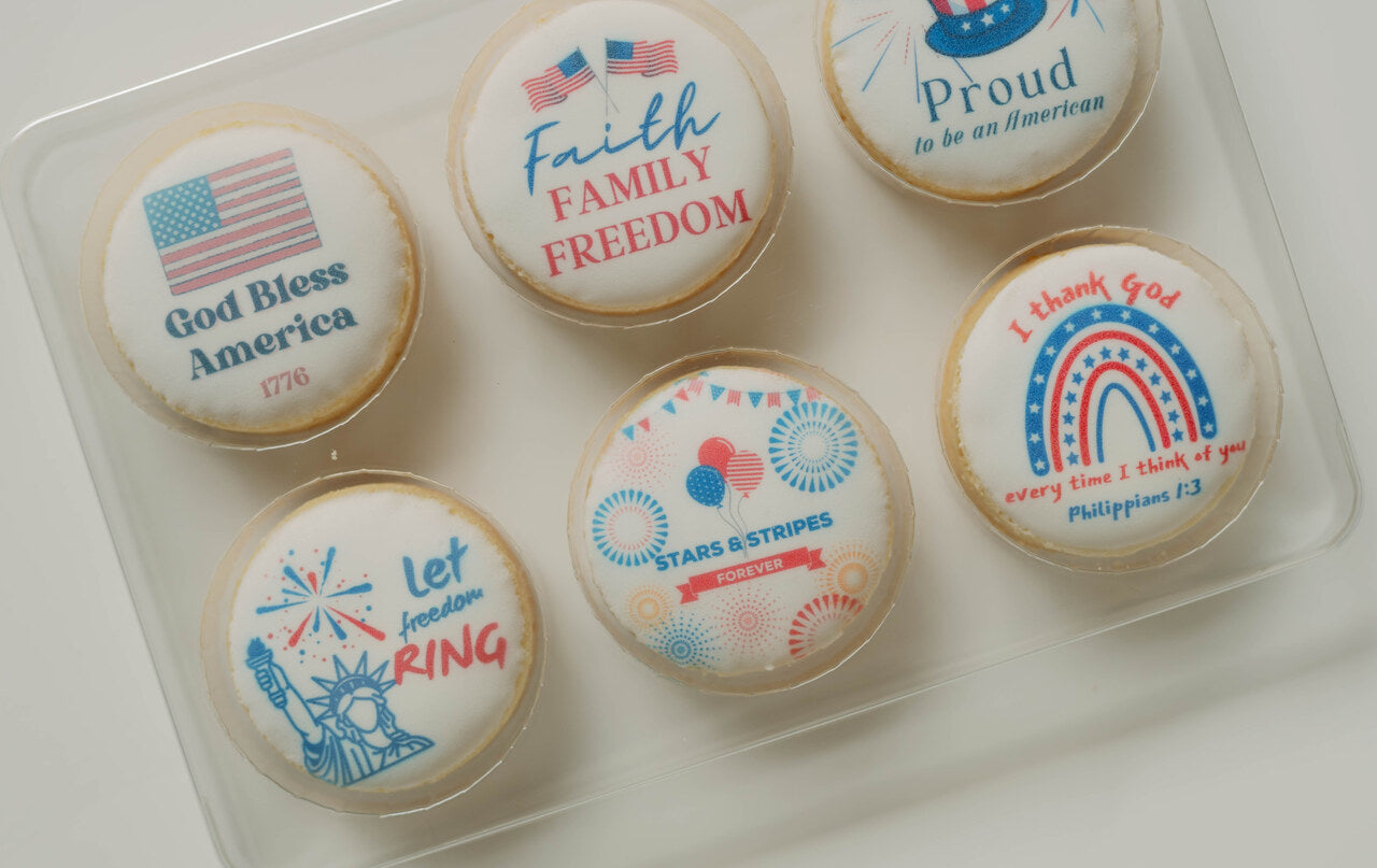 God & Country Sugar Cookies Gift Set 6-pack