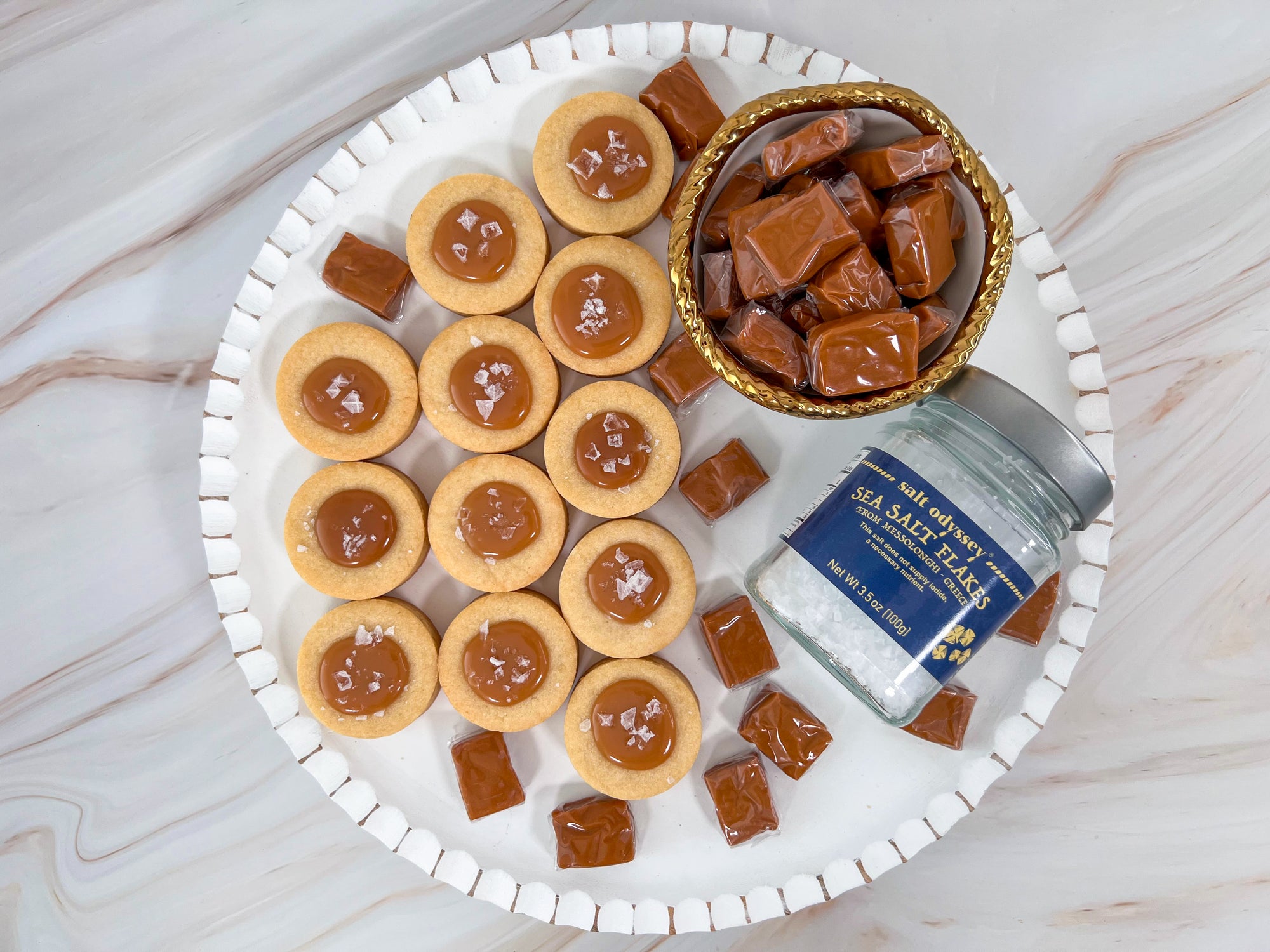 Salted Caramel Cookies Gift Box - The Classic Favorite for Every Occasion, 12 Cookies