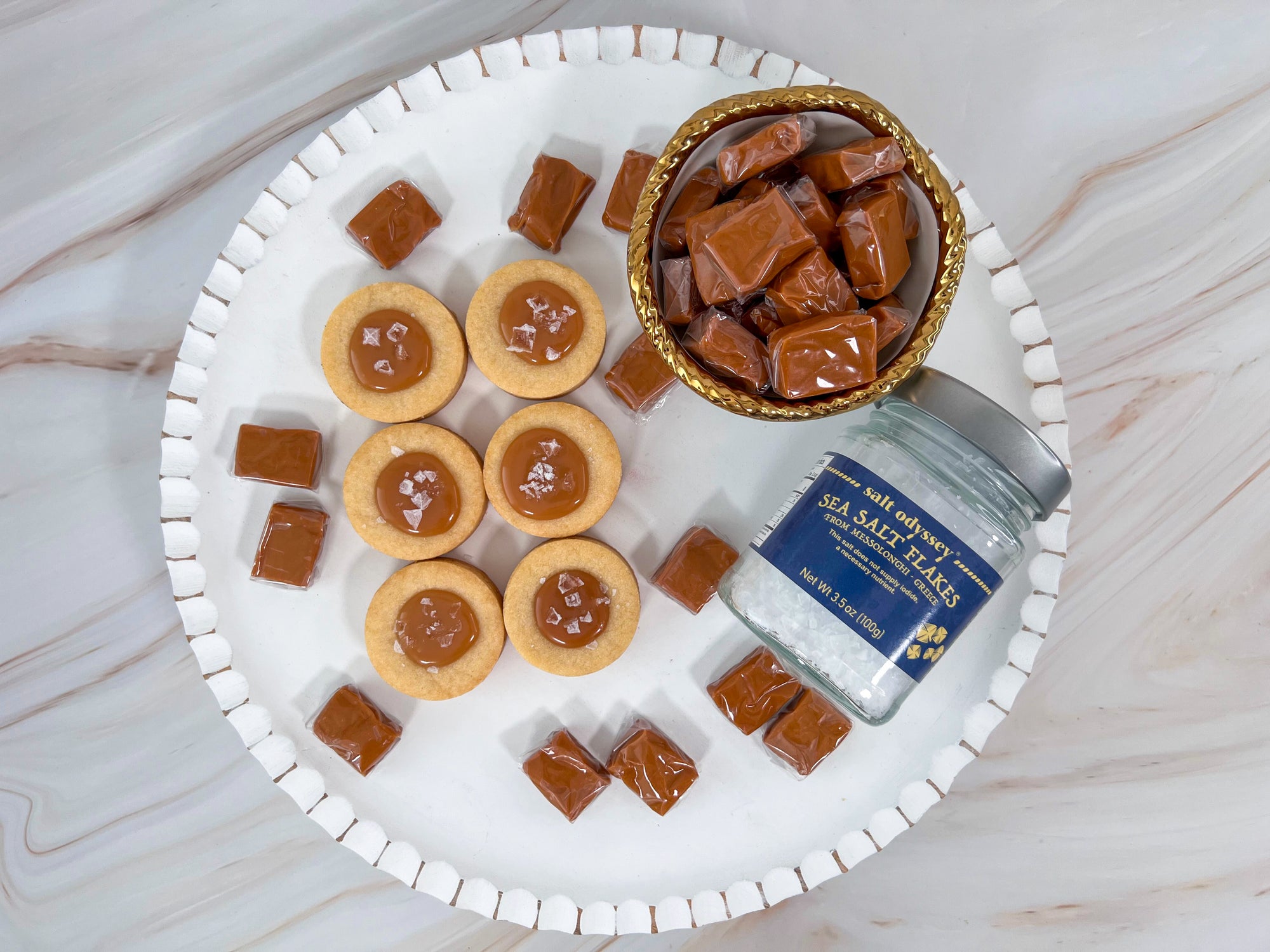 Salted Caramel Cookies Gift Box - The Classic Favorite for Every Occasion, 6 Cookies