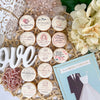 Wedding Celebration Cookie Gift Box - 12 Hand-Decorated Wedding Gift Cookies