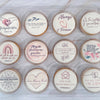 Wedding Celebration Cookie Gift Box - 12 Hand-Decorated Wedding Gift Cookies