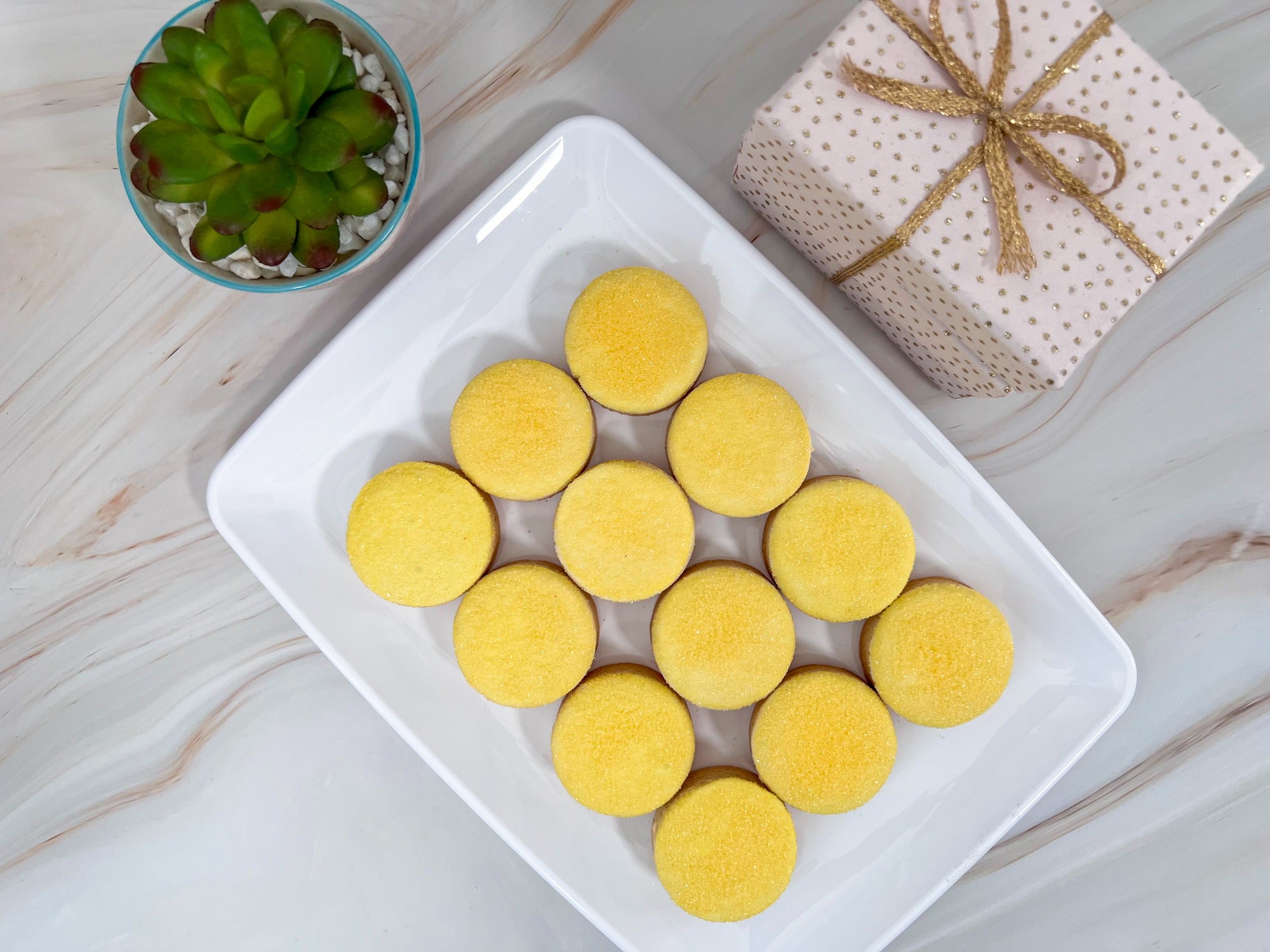 Heaven's Rainbow Cookie Gift Box -  Sprinkled Cookies